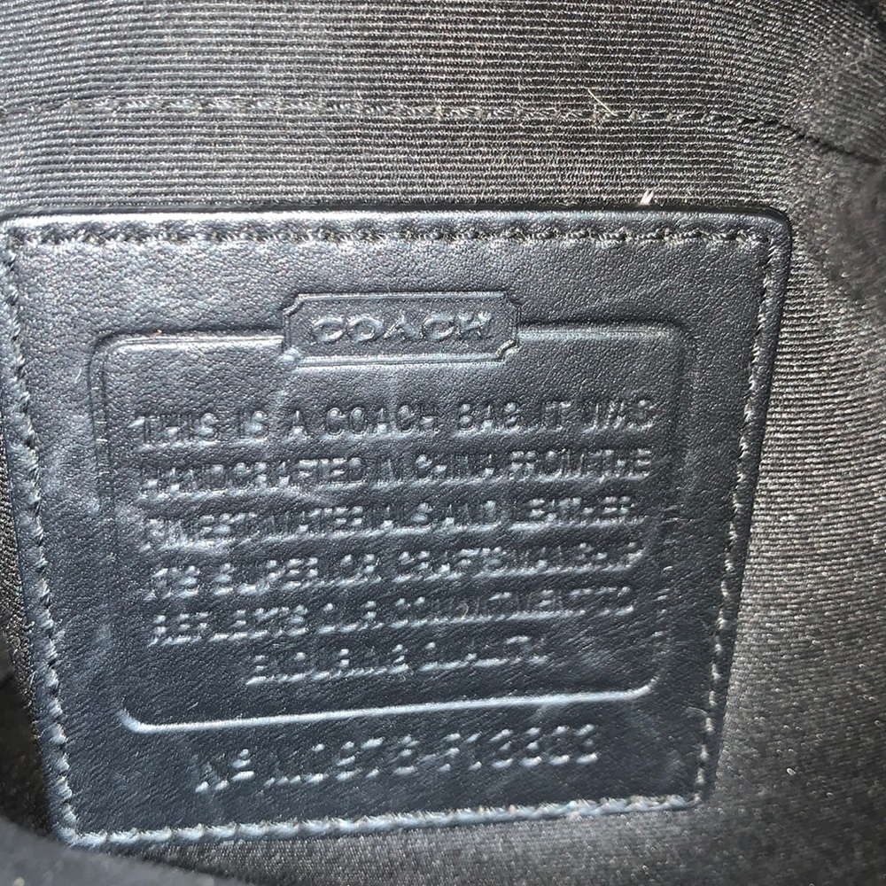 Coach diaper bag used condition.  Can also be used as a tote or laptop bag.